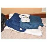 PIRATE SUN VISOR, HEATING PAD, ETC.