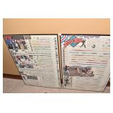 NFL & BASEBALL HISTORY 39" H X 26" W