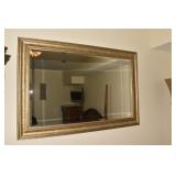 BRONZE FRAME MIRROR 62" X 48"