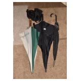 4 UMBRELLAS 1 SMALL 3 GOLF