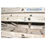 WERNER ALUMINUM LADDER 12