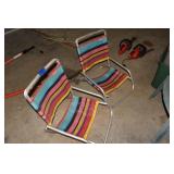 TWO BEACH CHAIRS