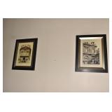 STREET SCENE 23.5 X 18.5 LE PALAIS ROYAL PRINTS