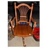 WOOD OFFICE CHAIR - LIGHT WEIGHT