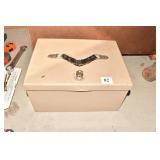 STRONG BOX DENTED TOP