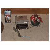 CAR RADIO, WIRE, STEERING WHEEL COVER ETC.