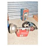 EMERGENCY LIGHT, TACHOMETER, OILER