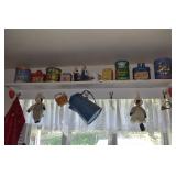 TINS, PEPSI, COFFEE PITCHER