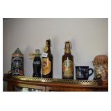 GERZ GERMANY STEIN, COKE BOTTLE, ETC.