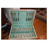 MAPLE HUTCH 78" H 2 PIECE 44" W X 19" D WITH 3