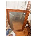 WOOD FRAME MIRROR