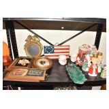 ANGELS, EAGLE MIRROR, SANTA MUGS, ETC.