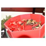 WALL SCONCES BLACK W/ ARTIFICIAL FLOWERS & WREATH