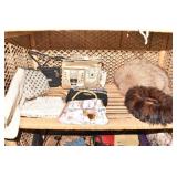 EVENING BAGS, MINK COLOR