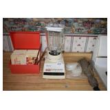 OSTERIZER 10 SPEED BLENDER, UMBRELLA, RECIPE