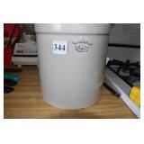 1 GALLON CROCK W/ UTENSIL WOOD SPOONS