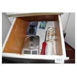 KITCHEN SCALE, BLENDER, LIGHTER, ETC.