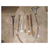 FILES, WRENCH ETC.