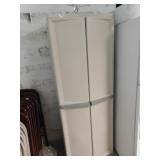 TWO DOOR STORAGE CABINET LIKE NEW