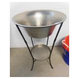 TWO TIER BEVERAGE/ICE BIN OR PLANTER