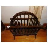 MAGAZINE HOLDER SOLID WOOD