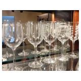 ETCHED STEMWARE MIKASA 8 +