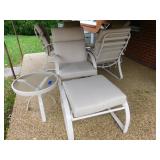 OVAL PATIO TABLE 60X42X48 CUSHIONS BRAND NEW