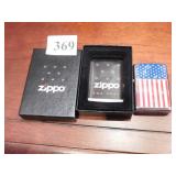 ZIPPO LIGHTER AMERICAN FLAG OB