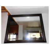 WOOD FRAME BEADED EDGE MIRROR 35X45
