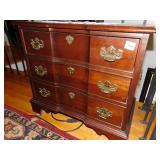 PA HOUSE CHERRY 3 DOOR CHEST 26X15X24 SMALL MARK