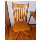 CHAIR OAK 37H