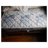 CLEAN FULLSIZE BOXSPRING AND MATRESS