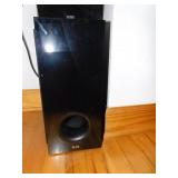 LG SOUNDBAR WITH SPEAKER AND REMOTE