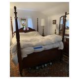 4 POST CHERRY BED 6FT HIGH