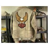 HARLEY LEATHER JACKET SIZE 46