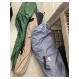 CAMPING CHAIRS, 3 PERSON TENT