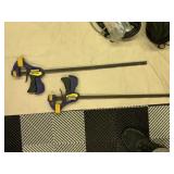 IRWIN QUICK GRIP CLAMPS