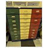METAL CABINET 38" H X 30 X 17" D - HEAVY DUTY