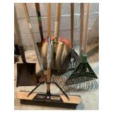 SHOVELS, RAKES, ETC