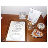 LIMOGES COVERED BOX, PIANO, HEART BOX, ETC.