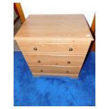 3 DRAWER CHEST - MODERN 27" W X 19" D X 30" H -