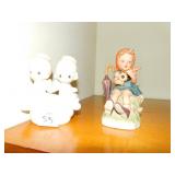 PRECIOUS MOMENT ANGELS, FAUX HUMMEL