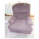 CLEAN BROWN 2 TONE RECLINER/ROCKER