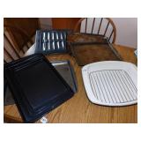 PAULA DEAN CASSEROLE LARGE AND BAKING TRAYS