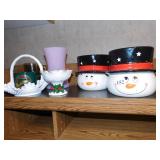 SNOW MEN & DECORATIONS