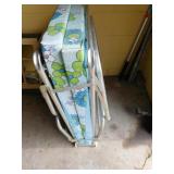 FOLDING COT ALUM. FRAME