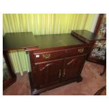 BAR CABINET TWO DRAWERS TWO DOORS 32" H X 35.5" W