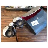 BINOCULARS IN CASE