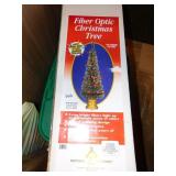 FIBER OPTIC CHRISTMAS TREE, USED IN BOX, APPROX.