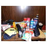 EMERGENCY CAR LIGHT AND COMPRESSOR TO PUT AIR IN